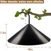 imageGarbuildman Squirrel Baffle for Bird Feeder Pole Outside Pole Mount Bird House Guard for Outdoor Shepherds Hook 19 Inch Diameter 2 PacksHang mount2