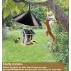 imageGarbuildman Squirrel Baffle for Bird Feeder Pole Outside Pole Mount Bird House Guard for Outdoor Shepherds Hook 19 Inch Diameter 2 PacksHang mount2