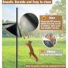 imageGarbuildman Squirrel Baffle for Bird Feeder Pole Outside Pole Mount Bird House Guard for Outdoor Shepherds Hook 19 Inch Diameter 2 PacksPole mount1