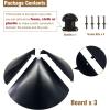 imageGarbuildman Squirrel Baffle for Bird Feeder Pole Outside Pole Mount Bird House Guard for Outdoor Shepherds Hook 19 Inch Diameter 2 PacksPole mount1