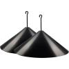 imageGarbuildman Squirrel Baffle for Bird Feeder Pole Outside Pole Mount Bird House Guard for Outdoor Shepherds Hook 19 Inch Diameter 2 PacksHang mount2