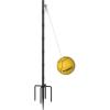 imageGarbuildman Tetherball Set with Ball ampamp Rope for Outdoor Backyard Adjustable Tether Ball Pole with 5Prong Base ampamp Rubber Sleeve for Playground Outside Ball Games Sports for Kids Adults875 FT