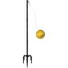 imageGarbuildman Tetherball Set with Ball ampamp Rope for Outdoor Backyard Adjustable Tether Ball Pole with Screw Reinforcement 5Prong Base for Playground Outside Ball Games Sports for Kids ampamp Adults875 FT